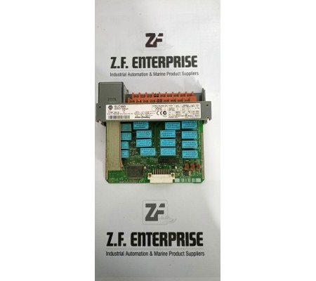 ALLEN-BRADLEY SLC-500 OUTPUT MODULE - 1746-OW16 SER - C