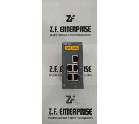 SIEMENS ETHERNET SWITCH - SCALANCE XB005